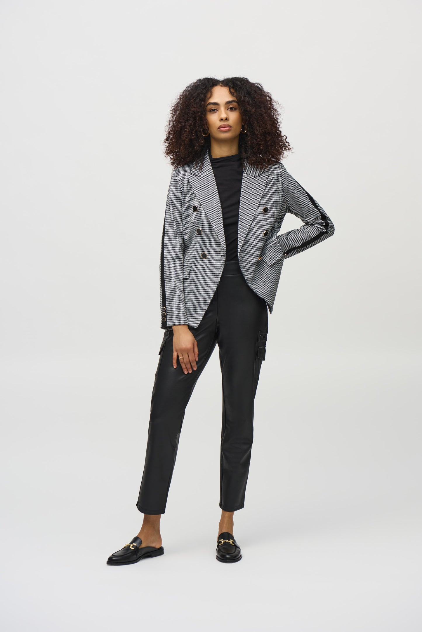 Joseph Ribkoff Winter  2024-244939-11-Pant-Black - The Coach Pyramids