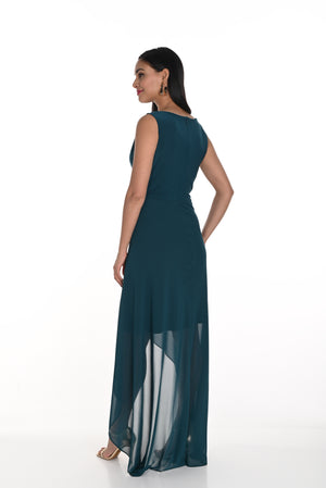 Frank Lyman Fall 2024-249003-Woven Dress-Spruce