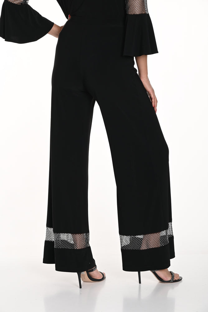 Frank Lyman Fall 2024-249023-Knit Pant-Black