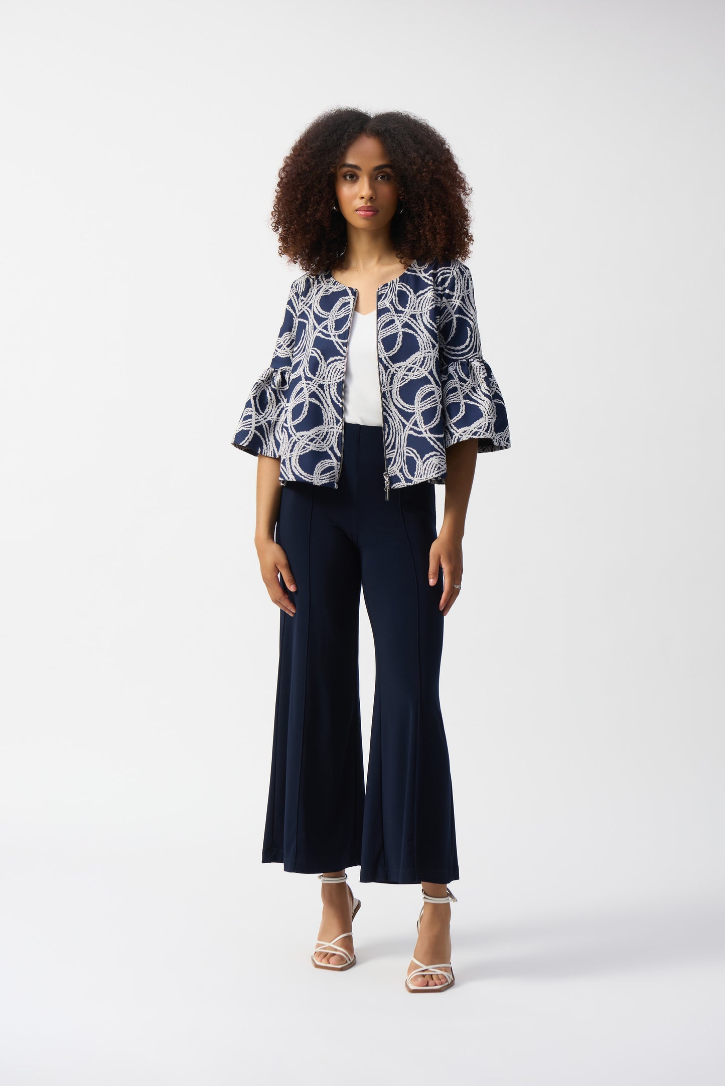 Joseph Ribkoff Spring 2025-251017-11-Pant-Black - The Coach Pyramids