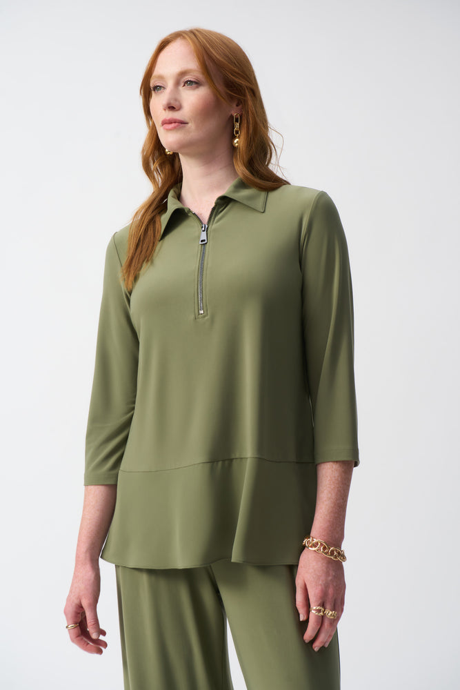 Joseph Ribkoff Spring 2025-251055-4371-Tunic-Cactus