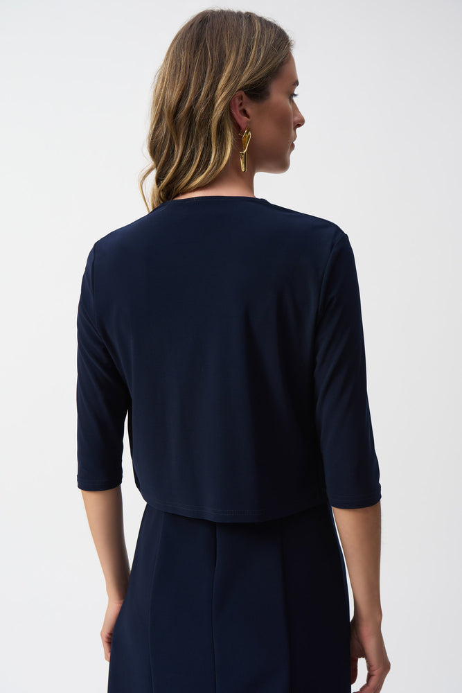 Joseph Ribkoff Spring 2025-251173-2166-Cover Up-Midnight Blue