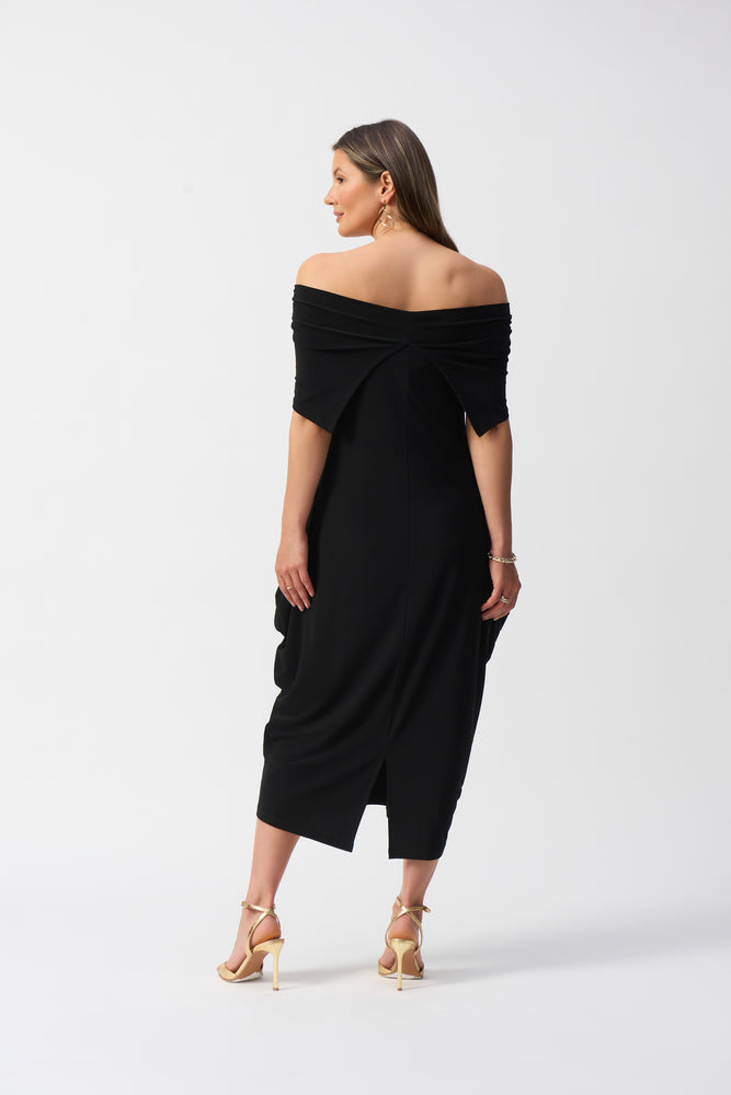 Joseph Ribkoff Spring 2025-251205-11-Dress-Black