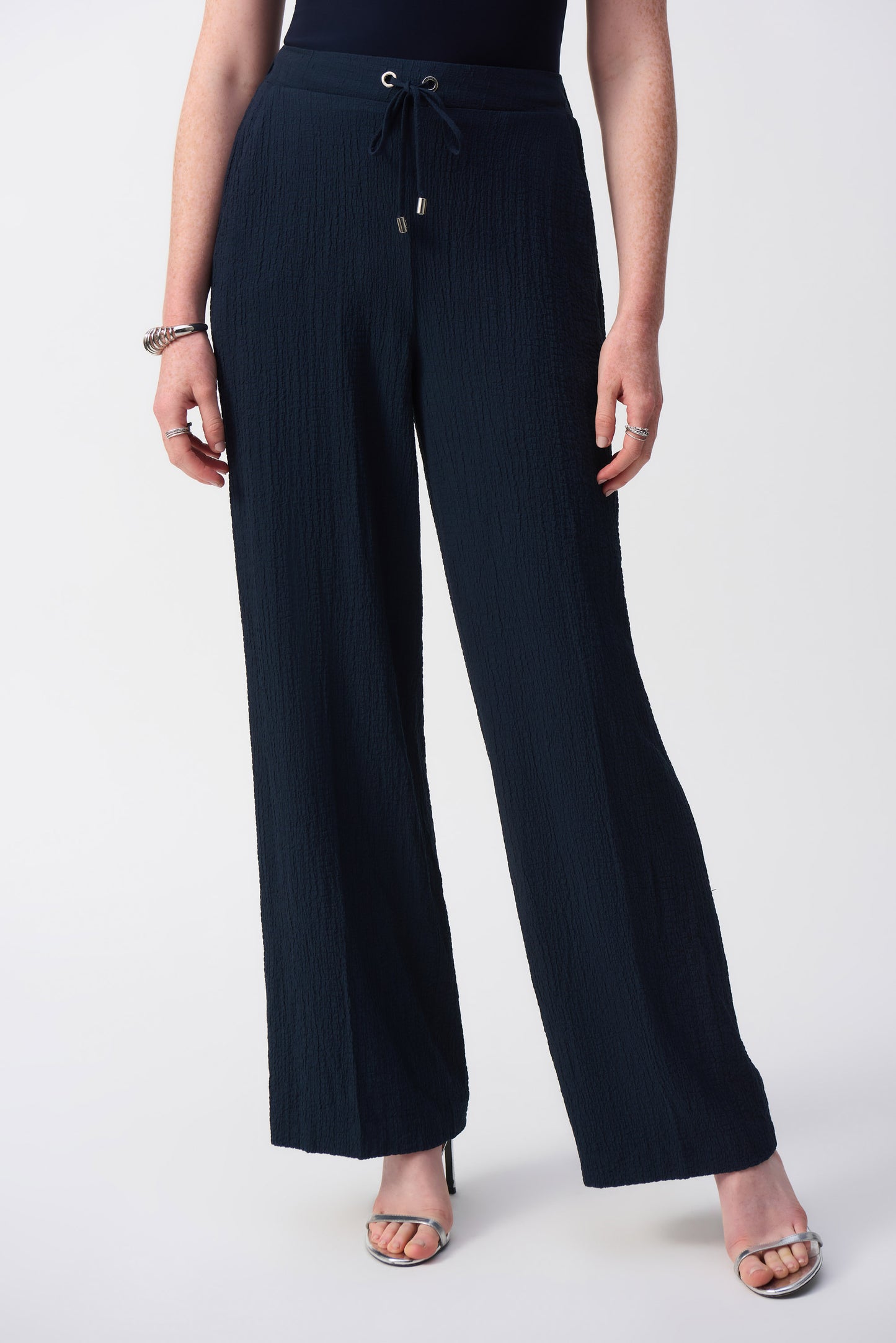 Joseph Ribkoff Spring 2025-251293-2166-Pant-Midnight Blue - The Coach Pyramids