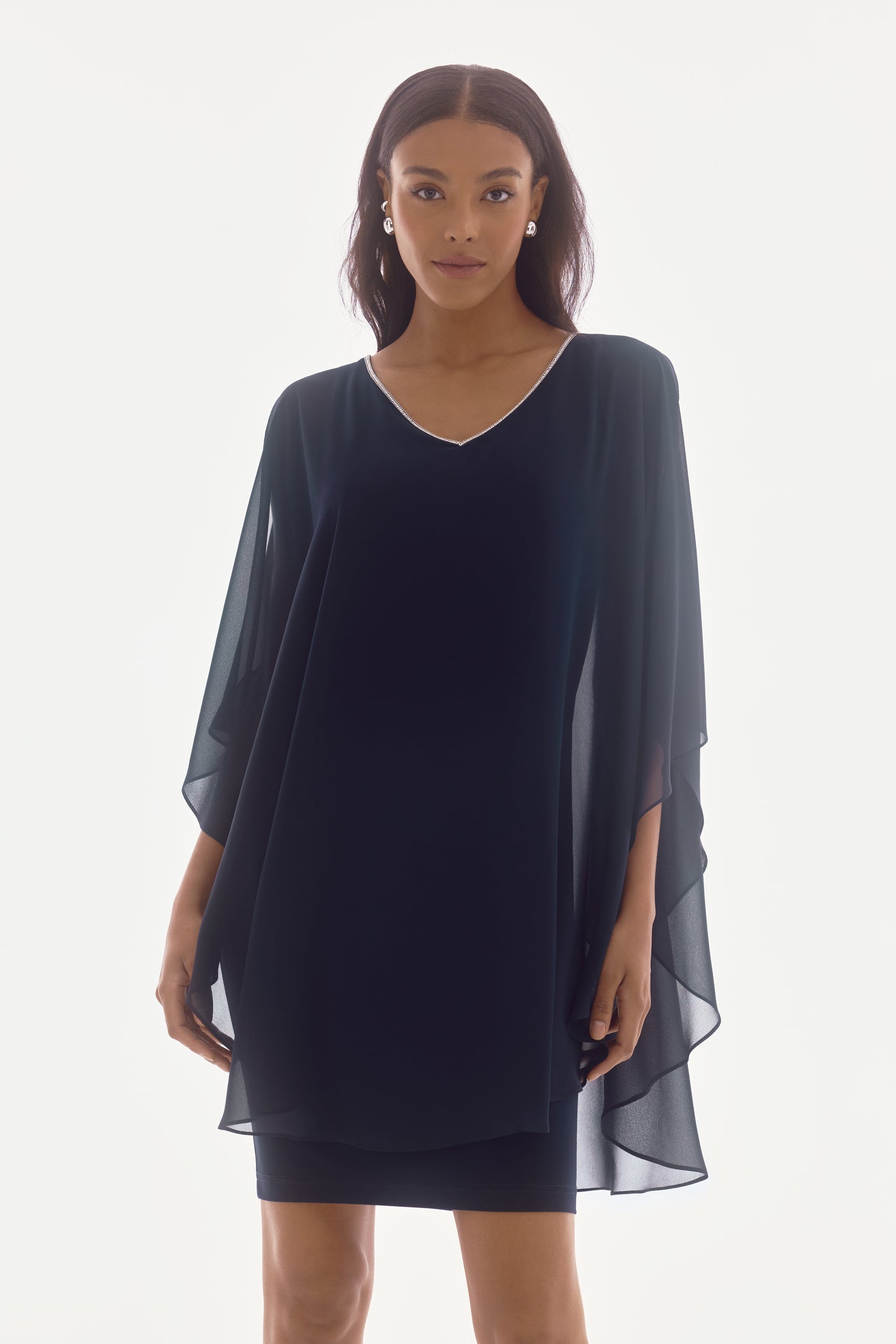 Joseph Ribkoff Spring 2025-251746-4375-Dress-Quartz - The Coach Pyramids