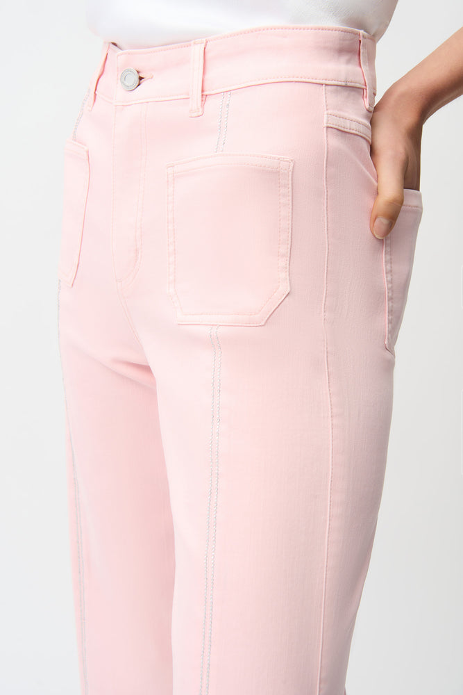 Joseph Ribkoff Spring 2026-251901S26-4475-Pant-Petal Pink - The Coach Pyramids