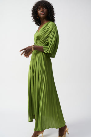 Joseph Ribkoff Fall 2025-251903-4280-Dress-Greenery - The Coach Pyramids