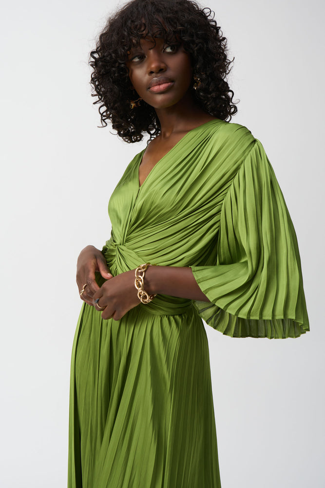 Joseph Ribkoff Fall 2025-251903-4280-Dress-Greenery - The Coach Pyramids