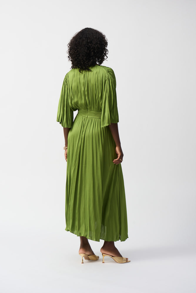 Joseph Ribkoff Fall 2025-251903-4280-Dress-Greenery - The Coach Pyramids