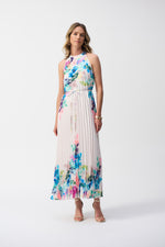 Joseph Ribkoff Spring 2025-251904-2562-Dress-White/Multi