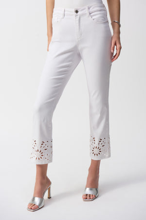 Joseph Ribkoff Spring 2025-251965-12-Pant-White