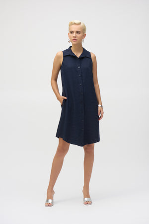 Joseph Ribkoff Summer 2025-252173-2166-Dress-Midnight Blue