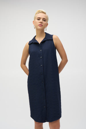 Joseph Ribkoff Summer 2025-252173-2166-Dress-Midnight Blue