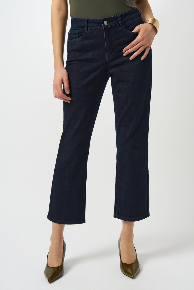 Joseph Ribkoff Fall 2025-252926F25-3302-Pant-Dark Denim Blue - The Coach Pyramids
