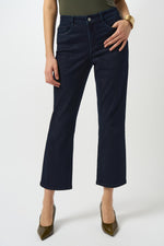 Joseph Ribkoff Fall 2025-252926F25-3302-Pant-Dark Denim Blue - The Coach Pyramids