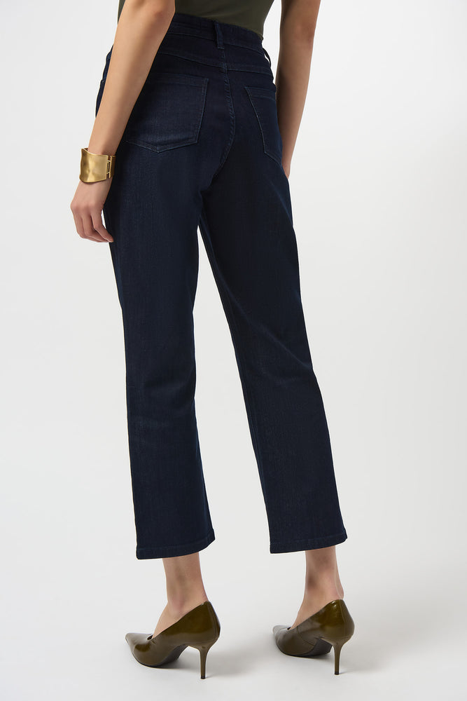 Joseph Ribkoff Fall 2025-252926F25-3302-Pant-Dark Denim Blue - The Coach Pyramids