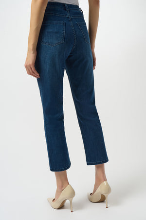 Joseph Ribkoff Fall 2025-252926F25-3699-Pant-Denim Medium Blue - The Coach Pyramids