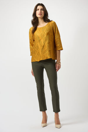 Joseph Ribkoff Fall 2025-253002-4430-Top-Medallion - The Coach Pyramids