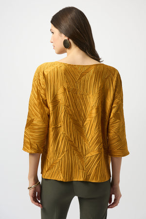Joseph Ribkoff Fall 2025-253002-4430-Top-Medallion - The Coach Pyramids