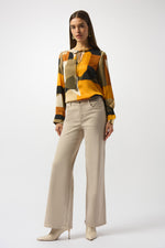 Joseph Ribkoff Fall 2025-253011-178-Tunic-Black/Multi - The Coach Pyramids