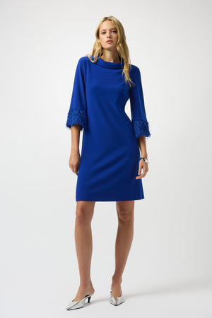 Joseph Ribkoff Fall 2025-253054-11-Dress-Black - The Coach Pyramids