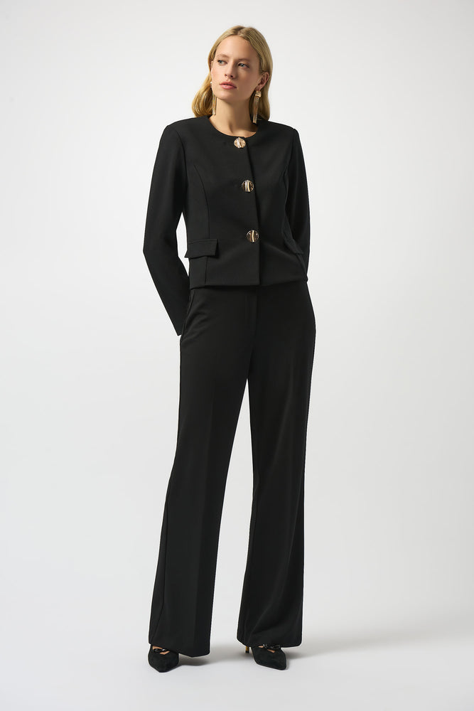 Joseph Ribkoff Winter 2025-253073-11-Pant-Black