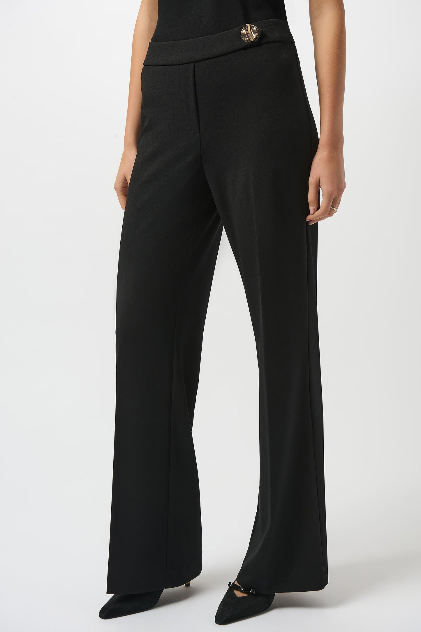 Joseph Ribkoff Winter 2025-253073-11-Pant-Black - The Coach Pyramids