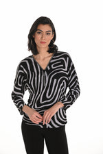 Joseph Ribkoff Printemps 2024 -241718-Robe-Gris/Multi