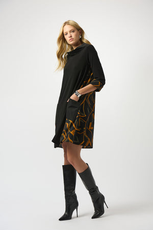 Joseph Ribkoff Printemps 2024 -241718-Robe-Gris/Multi