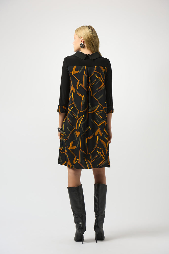 Joseph Ribkoff Printemps 2024 -241718-Robe-Gris/Multi