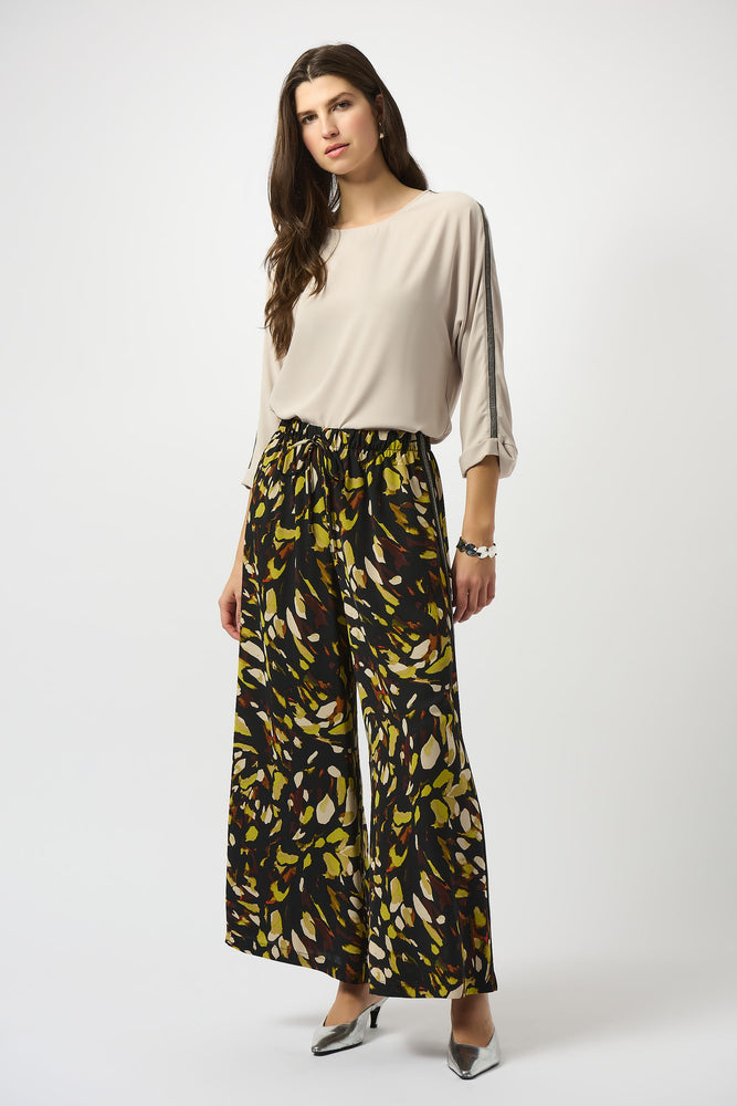 Joseph Ribkoff Fall 2025-253214-4433-Top-Merlot - The Coach Pyramids