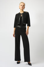 Joseph Ribkoff Fall 2025-253232-11-Cover Up-Black - The Coach Pyramids