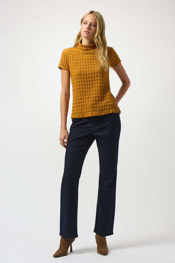 Joseph Ribkoff Fall 2025-253256-4430-Top-Medallion - The Coach Pyramids