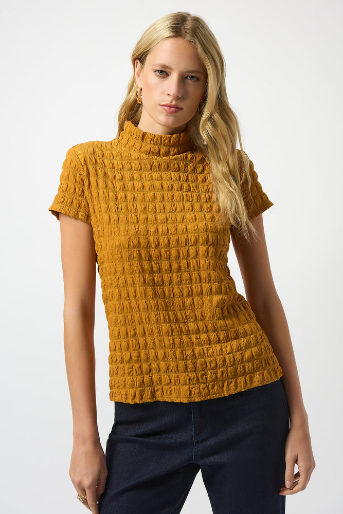 Joseph Ribkoff Fall 2025-253256-4430-Top-Medallion - The Coach Pyramids
