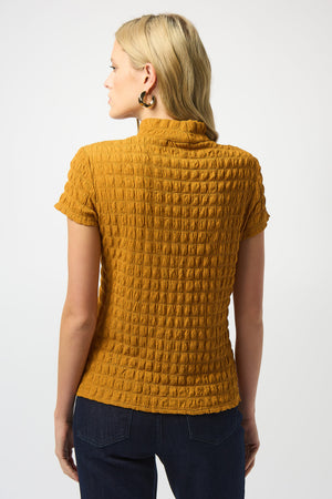 Joseph Ribkoff Fall 2025-253256-4430-Top-Medallion - The Coach Pyramids