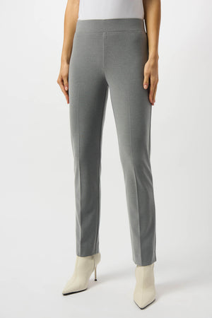 Joseph Ribkoff Fall 2025-253295-2988-Pant-Grey Melange - The Coach Pyramids