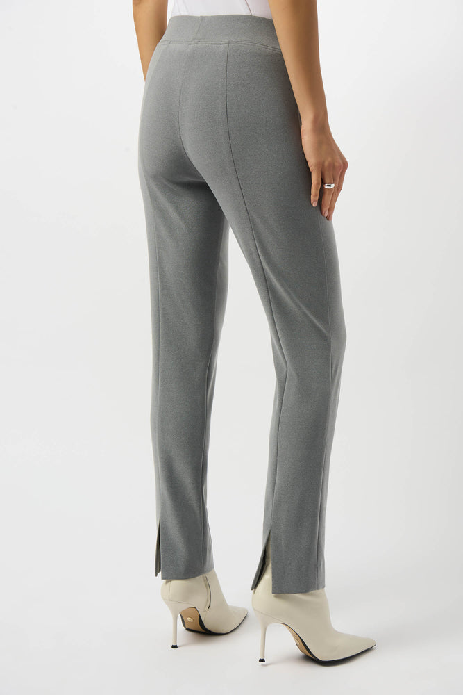 Joseph Ribkoff Fall 2025-253295-2988-Pant-Grey Melange - The Coach Pyramids