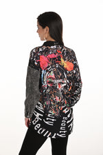 Joseph Ribkoff Printemps 2024 -241718-Robe-Gris/Multi