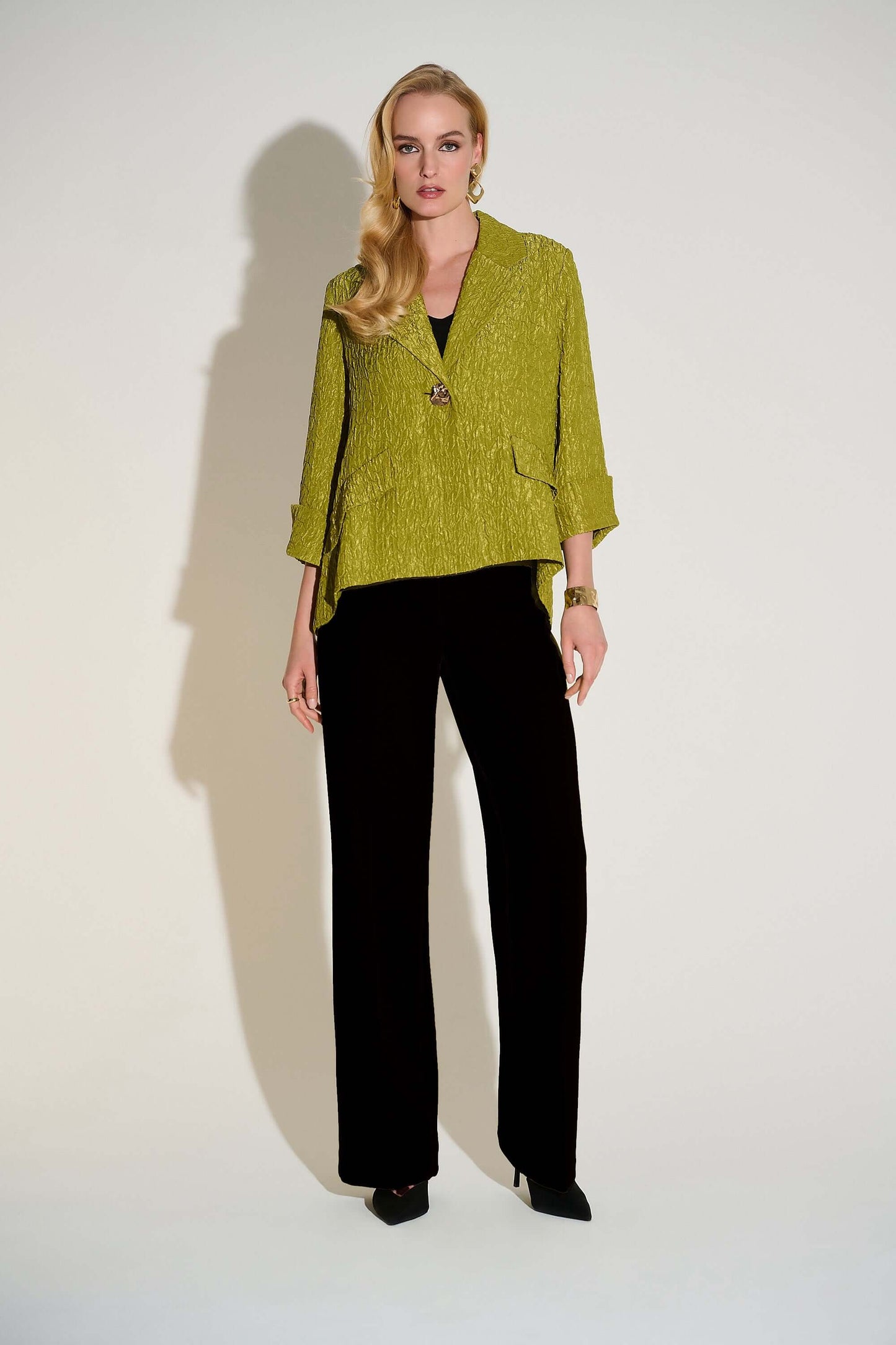 Joseph Ribkoff Fall 2025-253773-2166-Jacket-Midnight Blue - The Coach Pyramids