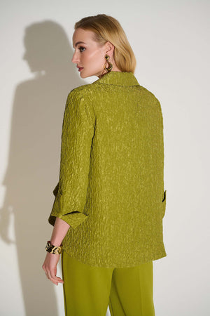 Joseph Ribkoff Fall 2025-253773-4431-Jacket-Fern - The Coach Pyramids