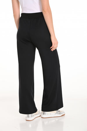 Frank Lyman Fall 2025-253775-100-Knit Pant-Black - The Coach Pyramids