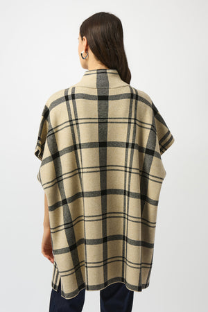 Joseph Ribkoff Fall 2025-253903-941-Cover Up-Champagne/Black - The Coach Pyramids