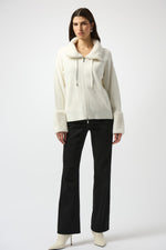 Joseph Ribkoff Fall 2025-253905-3984-Jacket-Winter White - The Coach Pyramids