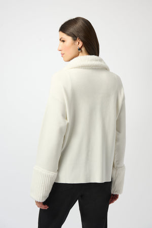 Joseph Ribkoff Fall 2025-253905-3984-Jacket-Winter White - The Coach Pyramids