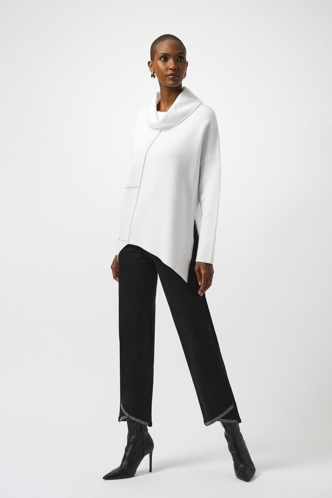 Joseph Ribkoff Fall 2025-253913-1761-Tunic-Vanilla - The Coach Pyramids