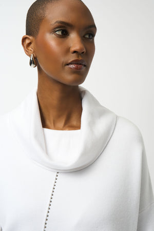 Joseph Ribkoff Fall 2025-253913-1761-Tunic-Vanilla - The Coach Pyramids