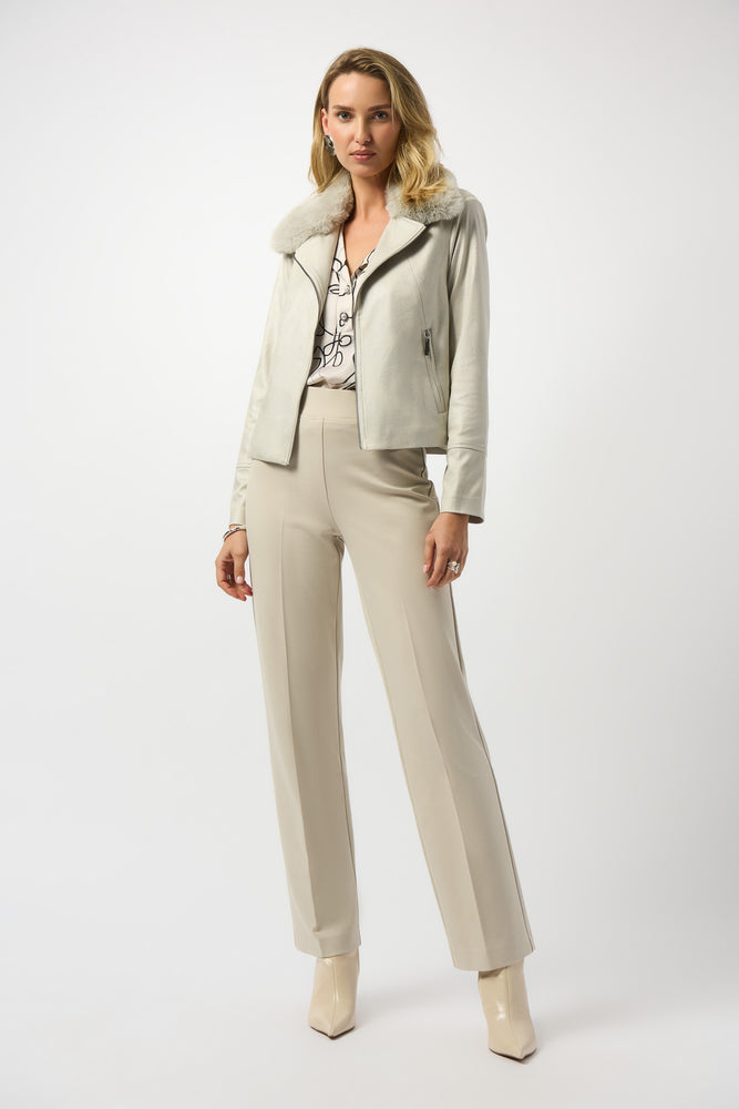 Joseph Ribkoff Fall 2025-253925-3854-Jacket-Moonstone - The Coach Pyramids