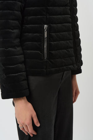 Joseph Ribkoff Fall 2025-253928-11-Coat-Black - The Coach Pyramids