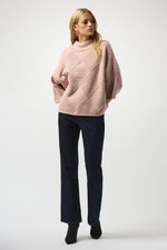 Joseph Ribkoff Fall 2025-253943-3647-Top-Rose - The Coach Pyramids