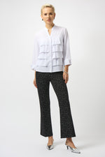 Joseph Ribkoff Fall 2025-253944-3794-Blouse-Optic White - The Coach Pyramids